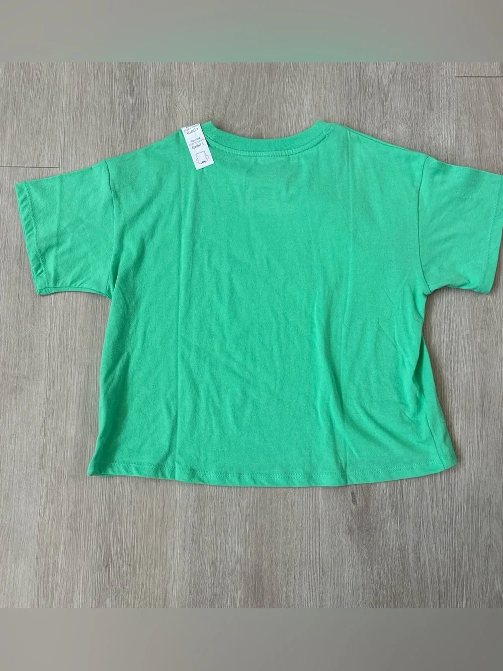 NWT SO Boxy Cropped Short Sleeve Tee Girls Large 10/12